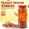 Surya Rs.5 Peanut Sesame Chikki (Pack of 50) (50 bars of Rs 5 each) |Phalli Chikki |Till Chikki |Mix Chikki |Energy Bars |Indian Sweet view 3