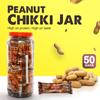 SURYA 5Rs Peanut Chikki Jar (50 bars) |Palli chikki |Indian sweet |Energy Bar view 2