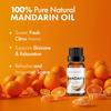 Esslux Mandarin Essential Oil | 100% Pure Natural Oil for Diffuser & Aromatherapy | Ideal for Skin Care, Soap Making, Candles & Perfume | Fresh, Citrusy Scent for a Revitalizing Experience, 60 ML view 3