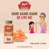 Maharana Orange Chiri Candy For Kids & Adults Pack of 2 with 66 Pieces - Sweet,Tangy, Fresh & Favourful Mouth Watering Juicy Orange Chiri | Anytime Snack view 4