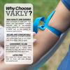 Disposable Tourniquet [Pack of 25] Blue 1" x 18 Inch Long Rolled and Banded Single-Use Elastic Latex-Free First Aid Tourniquets (25) view 4