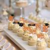 40Pcs Glitter Graduation Cupcake Topper Orange, 2022 Cupcake Toppers Graduation Class of 2022 Cupcake Toppers Supplies, Congrats Cupcake Toppers Graduation Party Decorations 2022 Orange and Black view 4