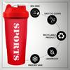 COOL INDIANS Gym Shaker Bottle, Shaker Bottles for Protein Shake 100% Leakproof Guarantee Protein Shaker|Sipper Bottle, Ideal for Protein, Pre Workout & Water BPA Free Material view 2