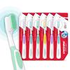 Enshine Advance Clean+ Toothbrush Set (Pack of 6) with Superior Ultra Soft Bristles and Tongue Cleaner | Manual Tooth brush Set for Adults | Multicolor view 1