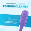 Enshine Advance Clean+ Toothbrush Set (Pack of 6) with Superior Ultra Soft Bristles and Tongue Cleaner | Manual Tooth brush Set for Adults | Multicolor view 4
