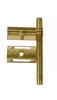 Tinku Men Double Edge Full Brass Safety Razor (Rust Proof, Golden) (T_604) view 2