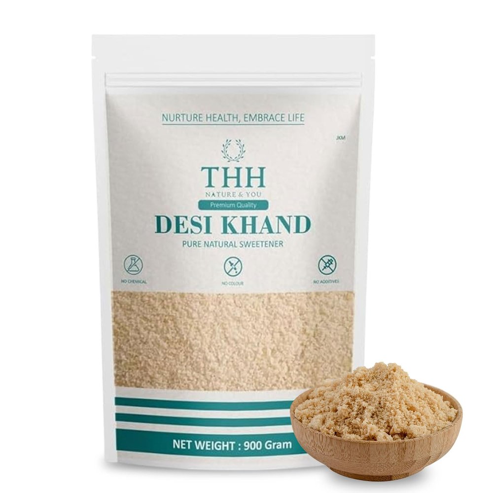 THH Desi Khand || Khandsari Sugar || Khaand (900g x 10) || 9kg
