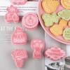 Biscuit -crack Flexible Pink Cute Cartoon Baking for Bakery view 2