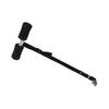 Abdominal Assist Trainer, Bed Sit Ups Bar Adjustable Sponge Foam Portable for Home Travel view 1