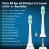Toothbrush Replacement Heads for Philips Sonicare: 10 Pack Sonic Replacement Compitable with Phillips Electric Brush ProtectiveClean DiamondClean C3 C2 G2 W 4100 5100 HX9023 Plaque Control Snap-on view 2