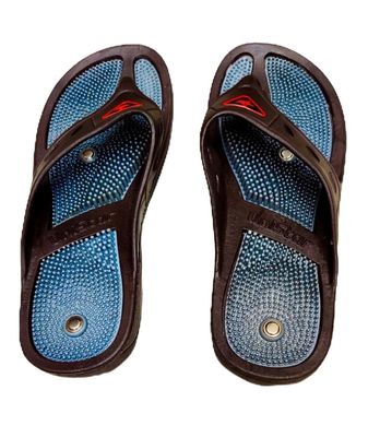 ACUPRESSURE SLIPPER (8, BROWN)