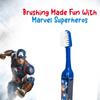 DUVON Marvel Kids Captain America Toothbrush With Special Character Holder | Extra Soft Manual Toothbrush | Kids Toothbrush 3+ Years | Pack Of 2 - Blue view 2