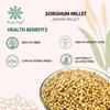 Pure Tree Certified Organic Jowar Millet | 1.8 Kg / 1800 g | Sorghum Jawari Whole Grain | Unpolished Jonnalu | Gluten-Free-Millet view 4