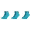 KUE Compression Ankle Socks For Men & Women I Improved Blood Circulation, Pain Relief, Daily Use, Running & Sports, Premium Fabric, Moisture Wicking I Ankle Length Sports Socks (Single Pair - Turquoise - L/XL) view 1