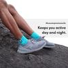 KUE Compression Ankle Socks For Men & Women I Improved Blood Circulation, Pain Relief, Daily Use, Running & Sports, Premium Fabric, Moisture Wicking I Ankle Length Sports Socks (Single Pair - Turquoise - L/XL) view 3