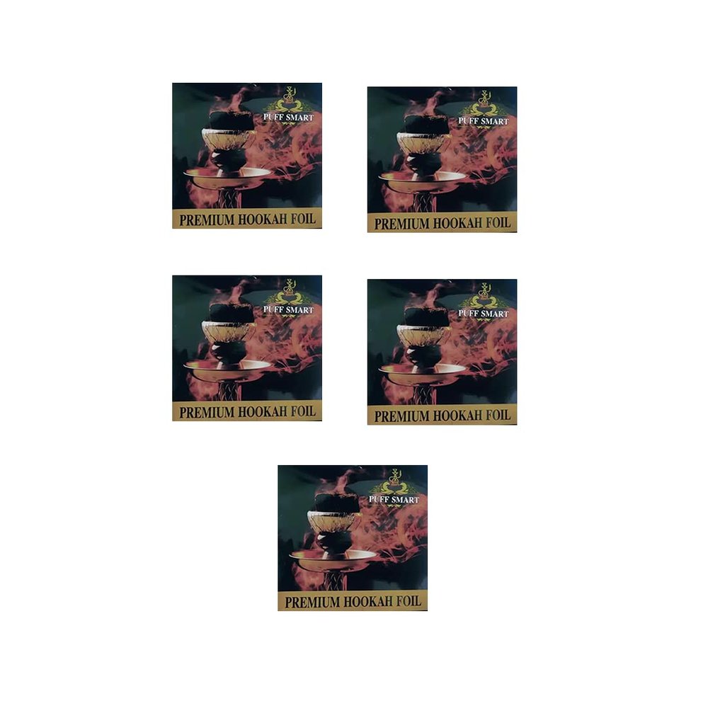 PUFF SMART Aluminum P.S Foil Paper (Pack of 5)