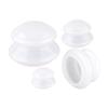 ACS Cupping Jars Silicone Cupping Massage Therapy Cups Set for 4 for Muscle Soreness (White) view 1