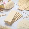 300 Pcs Muslin Wax Strips Natural Epilating Hair Removal Waxing Strips Eyebrow Precut Body Facial Cotton Wax Cloth Strip for Women Men (4 x 1.5 Inch) view 4