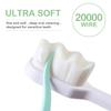 EasyHonor Extra Soft Toothbrush for Sensitive Gums, Micro Fur Manual Toothbrush with 20000 Soft Floss Bristle for Pregnant Women, Elderly and Gum Recessions, Protect Fragile Gums (8 Pack) view 2