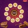 Britannia Bourbon Chocolate Cream Biscuits, 5Nx100g = 500g view 4