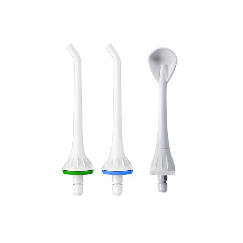 Dr. Odin Oral Irrigator Replacement Jet Tips (White, Pack of 3) Compatible with FC-259 & FC-2631 Water Flossers | High-Pressure Nozzles for Deep Cleaning
