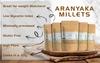 Aranyaka Millets Grain 250g Unpolished RAW Combo Pack of 4, [Little, Foxtail, Kodo & Barnyard Millet]| RAW, Natural Farm Produce, Gluten Free, High Protein & Fibre Rich| Low GI-Diabetic Friendly (1 Kg Total) view 2