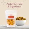 Almond House Chagodi | Namkeen Snacks | No Artificial flavour| Made with Pure Groundnut oil | Chakli | Chakoli | Tea Time Snack | Tradtional Snacks | Ready To Eat | Pack of 2-200g each view 4