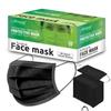 ALITMUN 3 Ply Protective Surgical Face Mask (Black), CE & ISO certified with Adjustable nose pin and soft ear loop, Melt-Blown Fabric 3 Layer mask, (without valve, Pack of 500), BFE & PFE > 99% view 1
