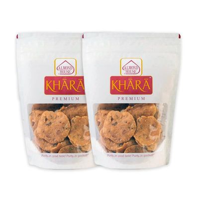 Almond House Masala Chekkalu | Premium Snacks | South Indian Snack | Healthy Snack | No artificial colours | No Preservatives | No Maida | Tea Time Snacks | Ready To Eat | Pack of 2-200g each