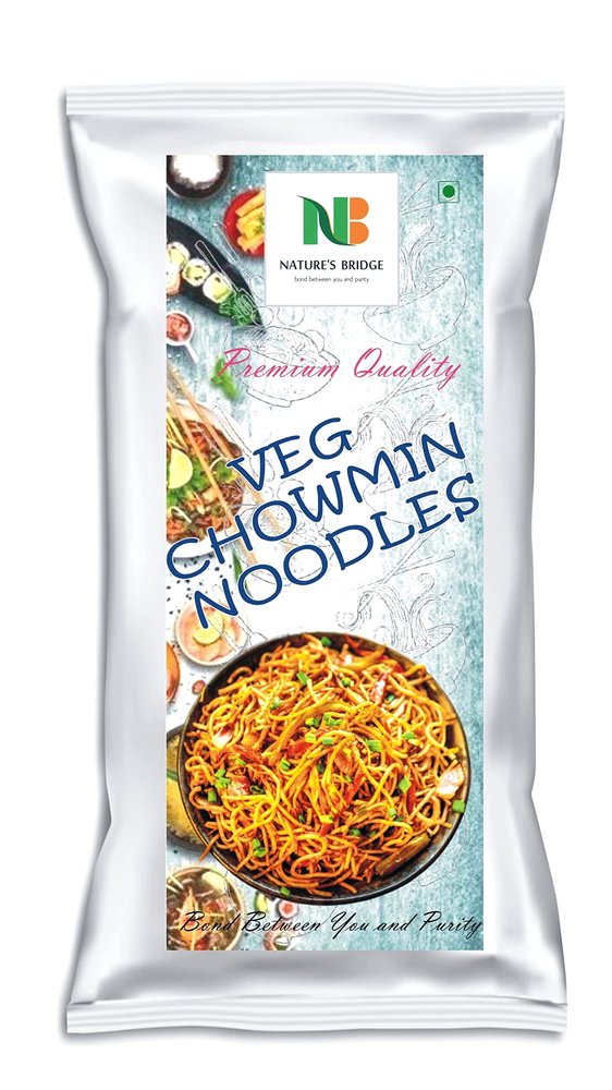 Nature's Bridge Noodles | Veg. Hakka Noodles | Chowmin Noodles | No Preservatives - 400 Gm Instant Noodles