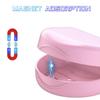 Orthodontic Mouthguard Case Dental Retainer Case-Pink view 3