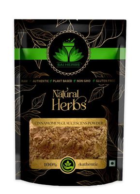 SAI HERBS Sugandkokila Powder - Cinnamomum Glaucescens Powder - Cinnamon Berry Powder - Pure & Natural (1 KG)