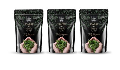 Dabri Assam Royale Black CTC Tea with darjeeling Long Leaf 750gm Combo(Pack of 3 x 250g Each Pouch)Natural Premium Chai Patti|Strong,Aromatic & Rich|Boosts Energy,Improves Metabolism & Fights Fatigue