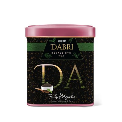 Dabri Assam Royale Black CTC Tea with darjeeling Long Leaf 80gm Combo(Pack of 2 x 80g Each Tin Box)Natural Premium Chai Patti|Strong,Aromatic & Rich|Boosts Energy,Improves Metabolism & Fights Fatigue