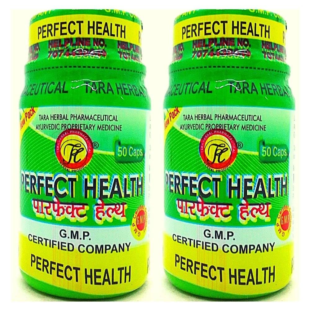 Ayurvedic Perfect Health 50Capsule | weight gain | liver care | pack of 2
