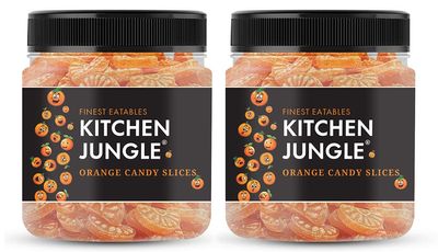 Kitchen Jungle Orange Candy- 400GM (NARANGI Flavour) (pack of 2)