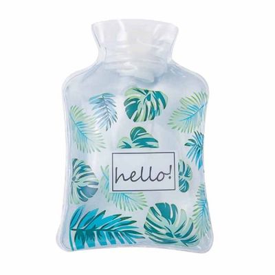 DOSJNI Small Mini Size Cute Cartoon Printing Transparent PVC Hot/Cold Winter Water Bag Bottle for Heat Therapy Hand Warmer Kids Students Pocket Hot Watering Pain Relief Bags (PACK OF, 1)