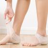CALIST Silocon Invisible Height Increase Heel Pad Socks/Silicone Gel Lift Insoles protector In Socks Cracked Foot Massage Breathable Insoles/Silicon Heel Insole protector - (1 Pair) view 1