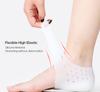 CALIST Silocon Invisible Height Increase Heel Pad Socks/Silicone Gel Lift Insoles protector In Socks Cracked Foot Massage Breathable Insoles/Silicon Heel Insole protector - (1 Pair) view 2