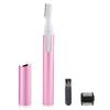 Arabest Electric Eyebrow Trimmer, Facial Hair Remover with Comb No Pulling Sensation Painless, Mini Personal Epilator Eyebrow Razor for Face Chin Peach Puzz Lips Body Arms Legs (Pink) view 1