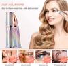 Wowkart Portable eyebrow trimmer for women, epilator for women, facial hair remover for women,Face, Lips, Nose Hair Removal Electric Trimmer with Light (Rainbow) (Multi Colour) view 4