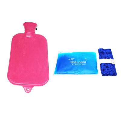 Dishan Hot Water Bag/Bottle (BRC Duckback) Non-Electrical 2L-Cool Gel Pack for Pain Relief
