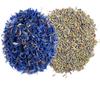 A D Food & Herbs Combo of Dried Lavender/Blue Corn Flower Petals Aromatic Edible for Homemade Lattes, Tea Blends, Bath Salts, Gifts, Crafts each of (500) view 1