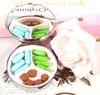 2pcs Round Pill Box,3 Compartment Small Pill Case for Purse & Pocket, Cute Mini Medicine Organizer Travel PillboxPortable First aid Pill Container view 3