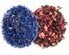 A D Food & Herbs Combo of Dried Hibiscus/Blue Corn Flower Petals Aromatic Edible for Homemade Lattes, Tea Blends, Bath Salts, Gifts, Crafts - each of (200 Gms) view 1