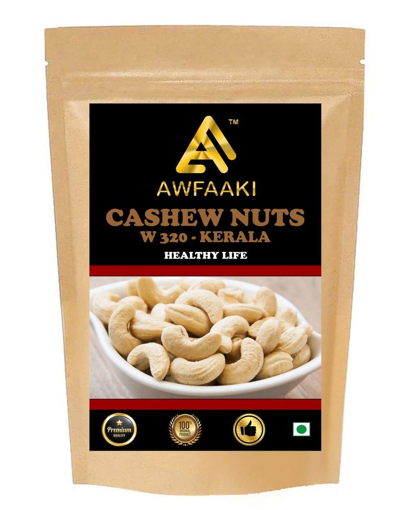 Awfaaki Cashew Nuts | Kaju Kerala | Cashew W320 (500 g)