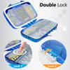 BEXEEN Pill case - Blue Pill Dispenser view 2