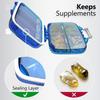 BEXEEN Pill case - Blue Pill Dispenser view 3