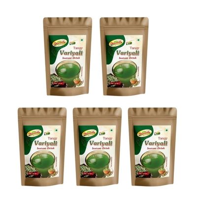 Instant Variyali Mix Sharbat Powder | Refreshing Fennel Sharbat | Summer Drink Mix 200g*5 (Pack of 1000g))