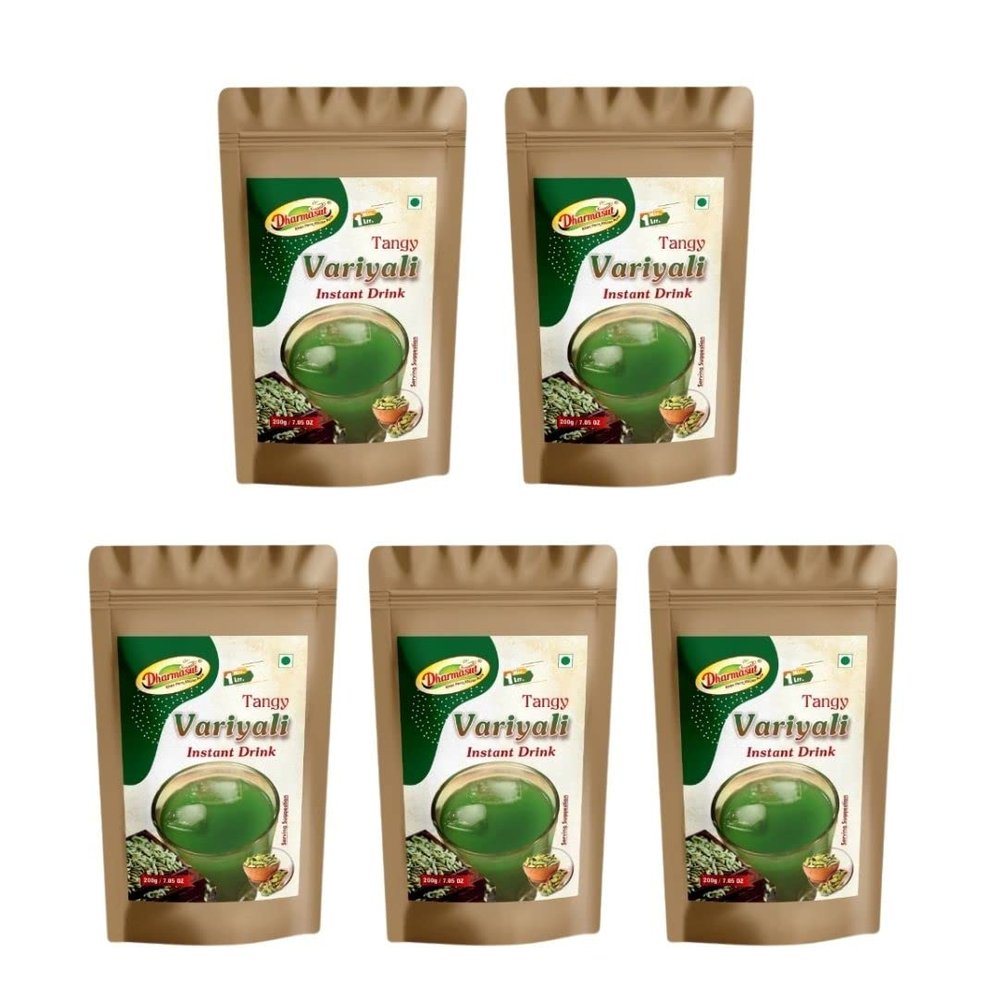 Instant Variyali Mix Sharbat Powder | Refreshing Fennel Sharbat | Summer Drink Mix 200g*5 (Pack of 1000g))
